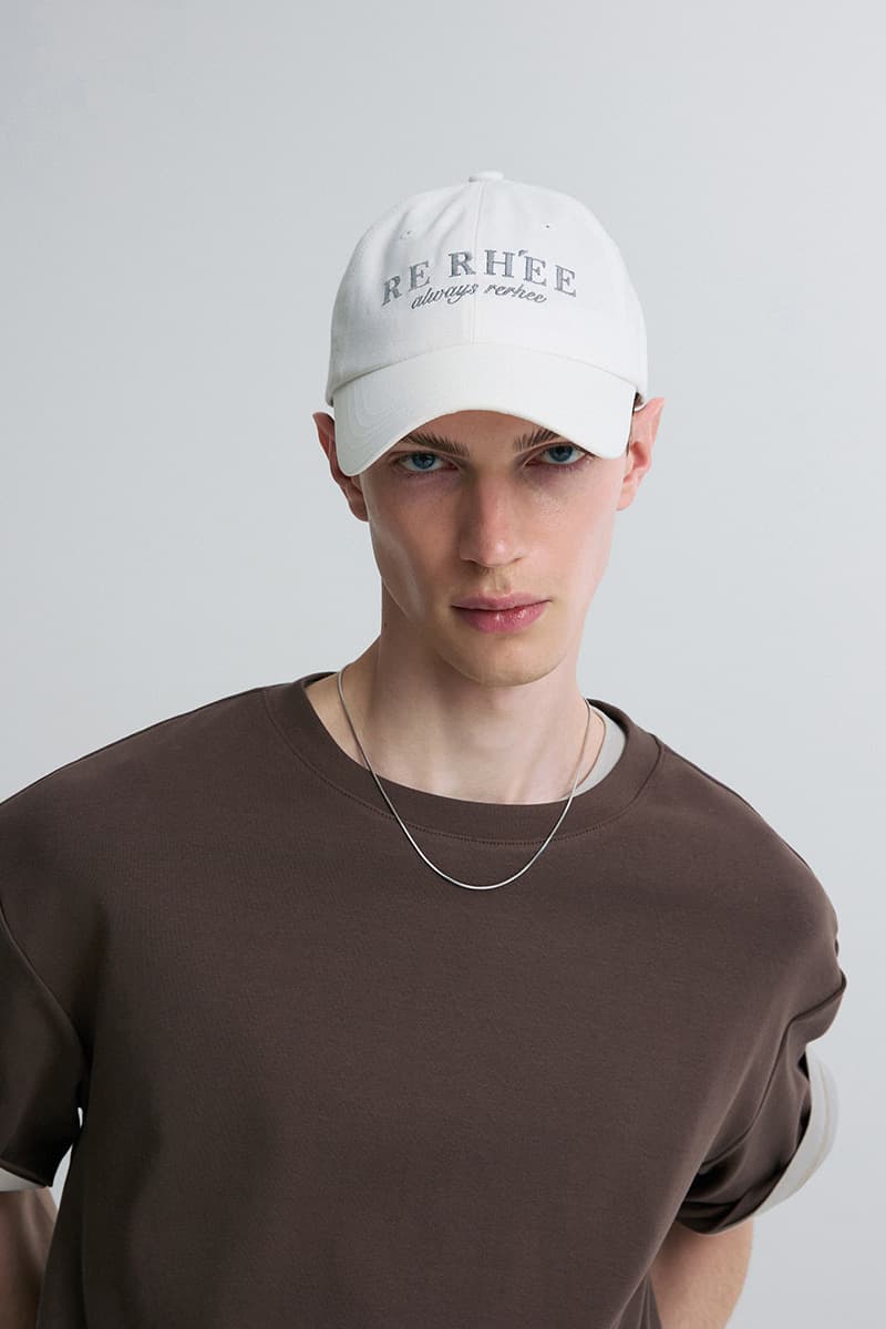 Embroidered Logo Cap White — vue 3