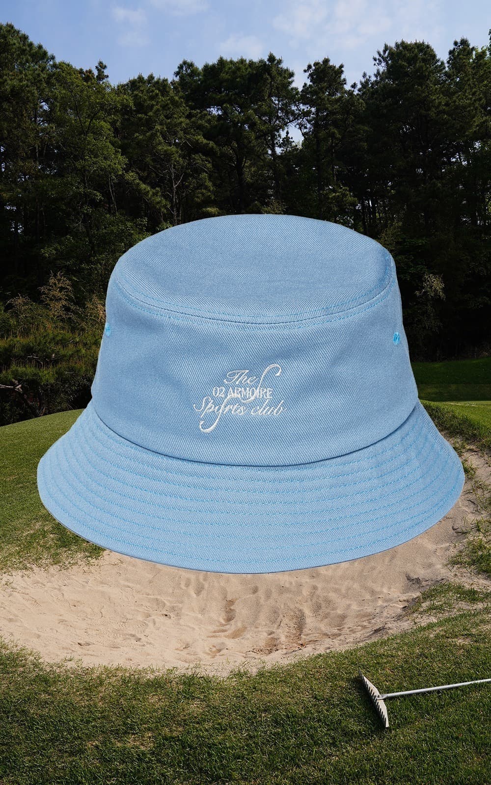 Ayer Bucket Hat (Baby Blue) — vue 1