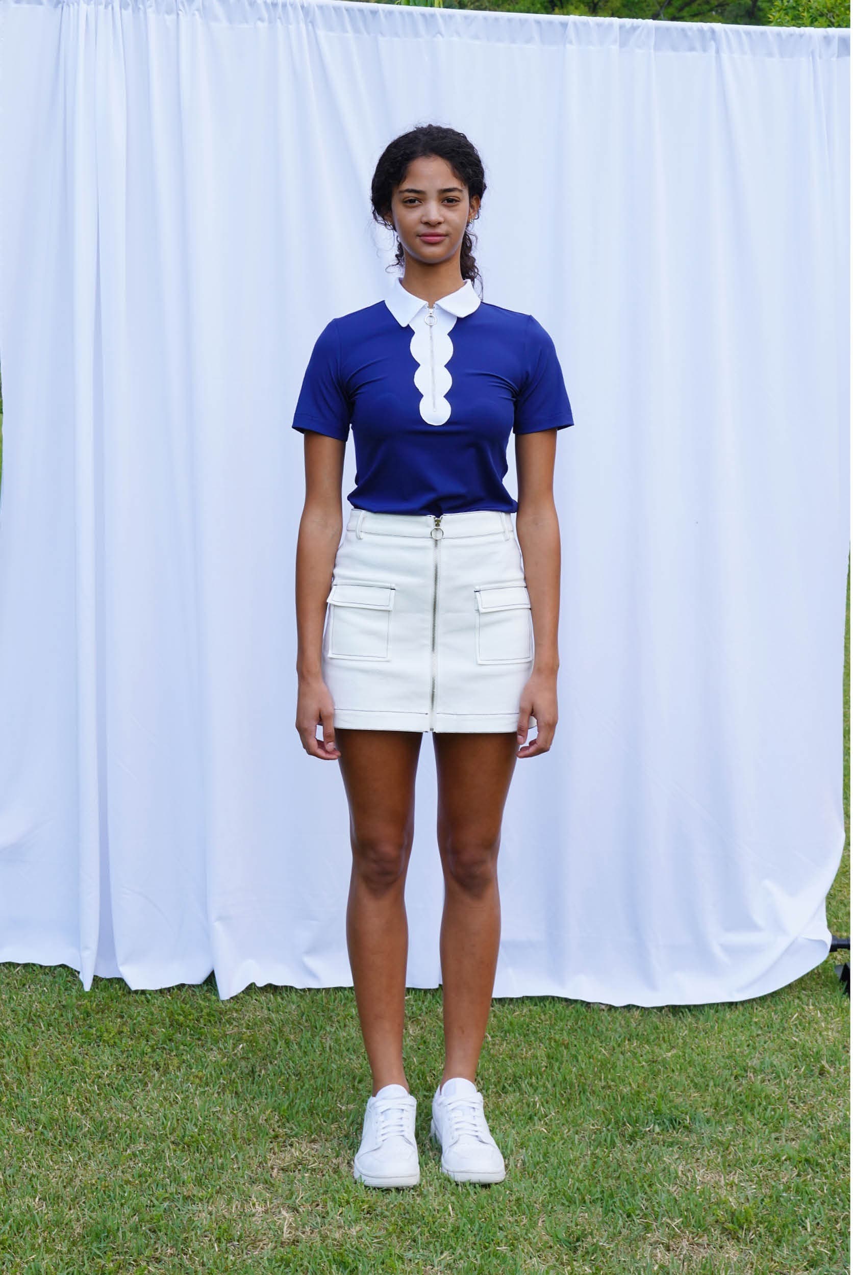 Reve Skirt (Off White) — vue 9