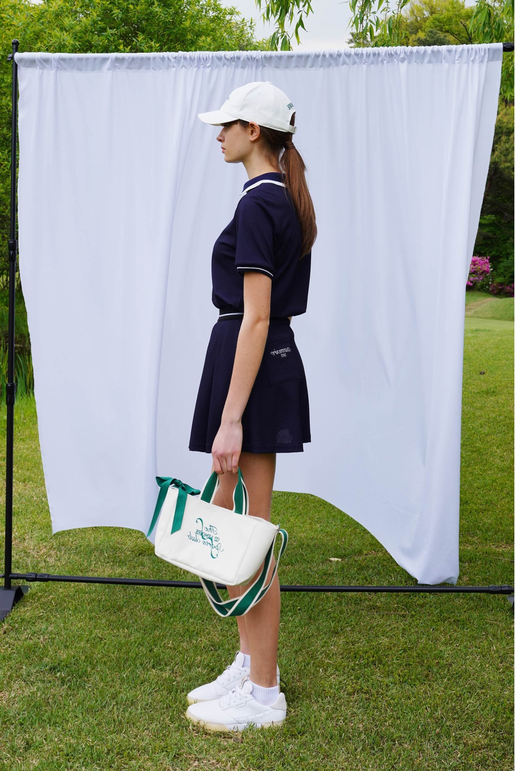 Arielle Skirt (Navy) — vue 11