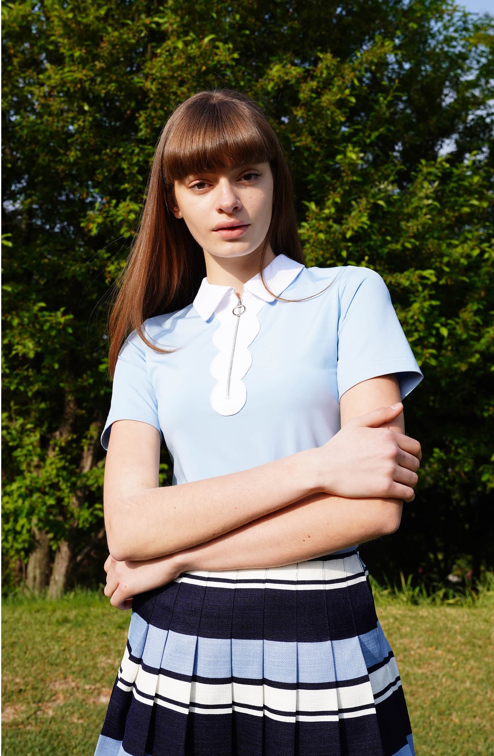 Rhea Skirt (Stripe) — vue 10