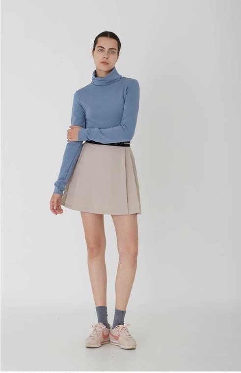 Skylar Skirt (Beige) — vue 6