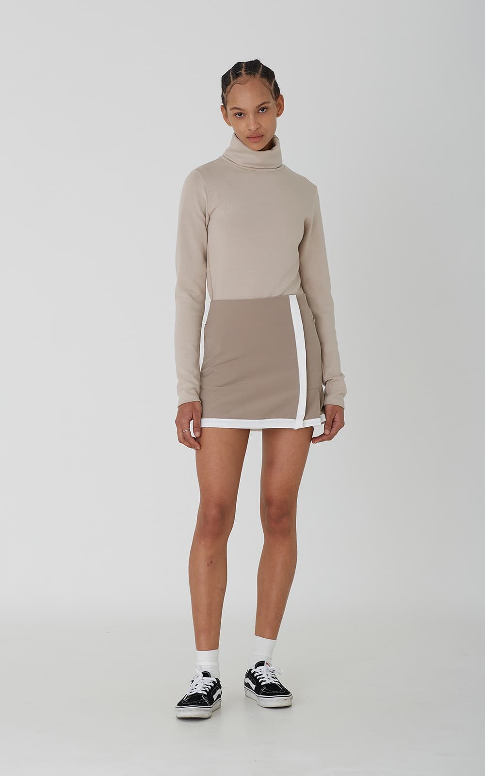 Elena Skirt (Beige) — vue 2