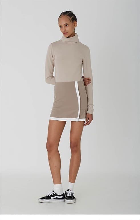 Elena Skirt (Beige) — vue 6