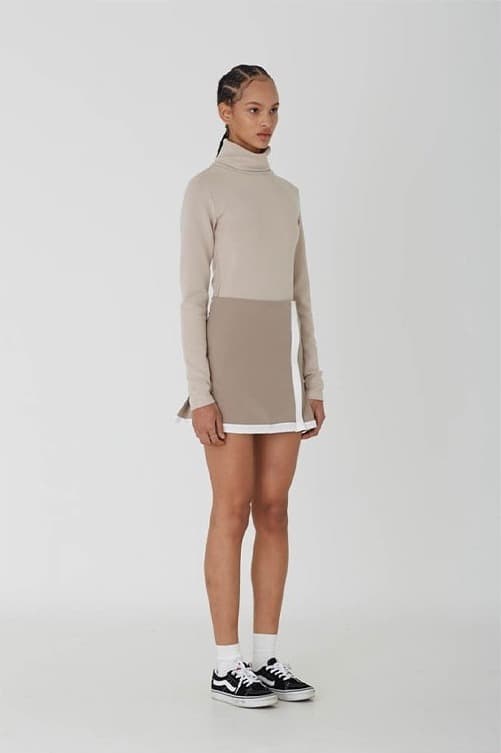 Elena Skirt (Beige) — vue 9