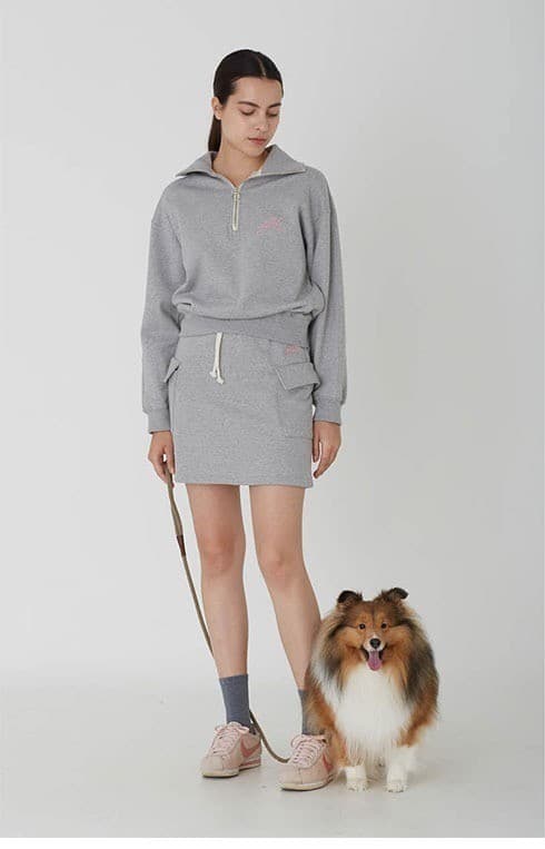 Molly Skirt (Grey) — vue 4