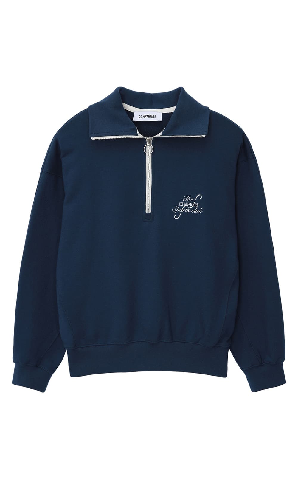 Eve Half Zip (Deep Blue) — vue 3