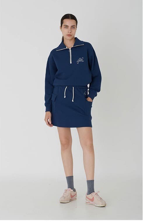 Eve Half Zip (Deep Blue) — vue 4