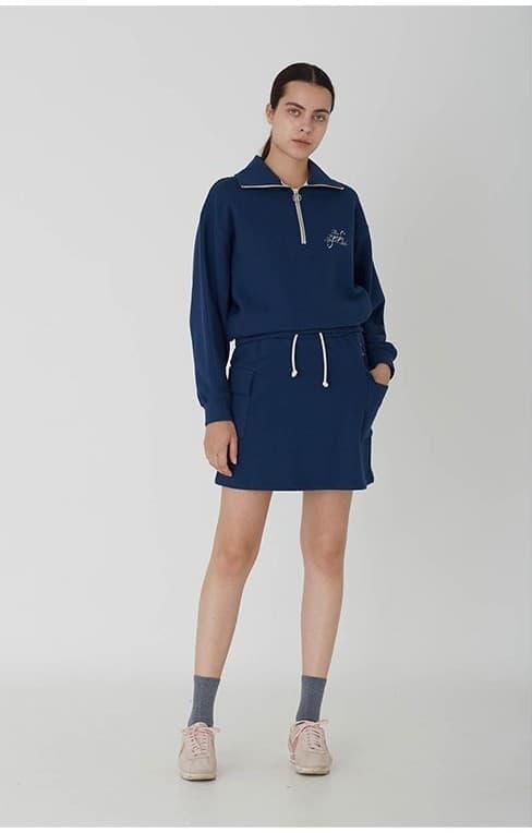 Eve Half Zip (Deep Blue) — vue 6