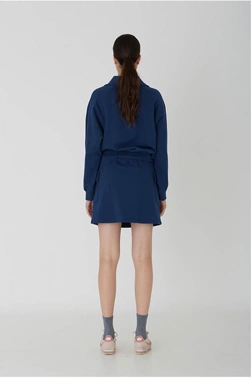 Eve Half Zip (Deep Blue) — vue 10