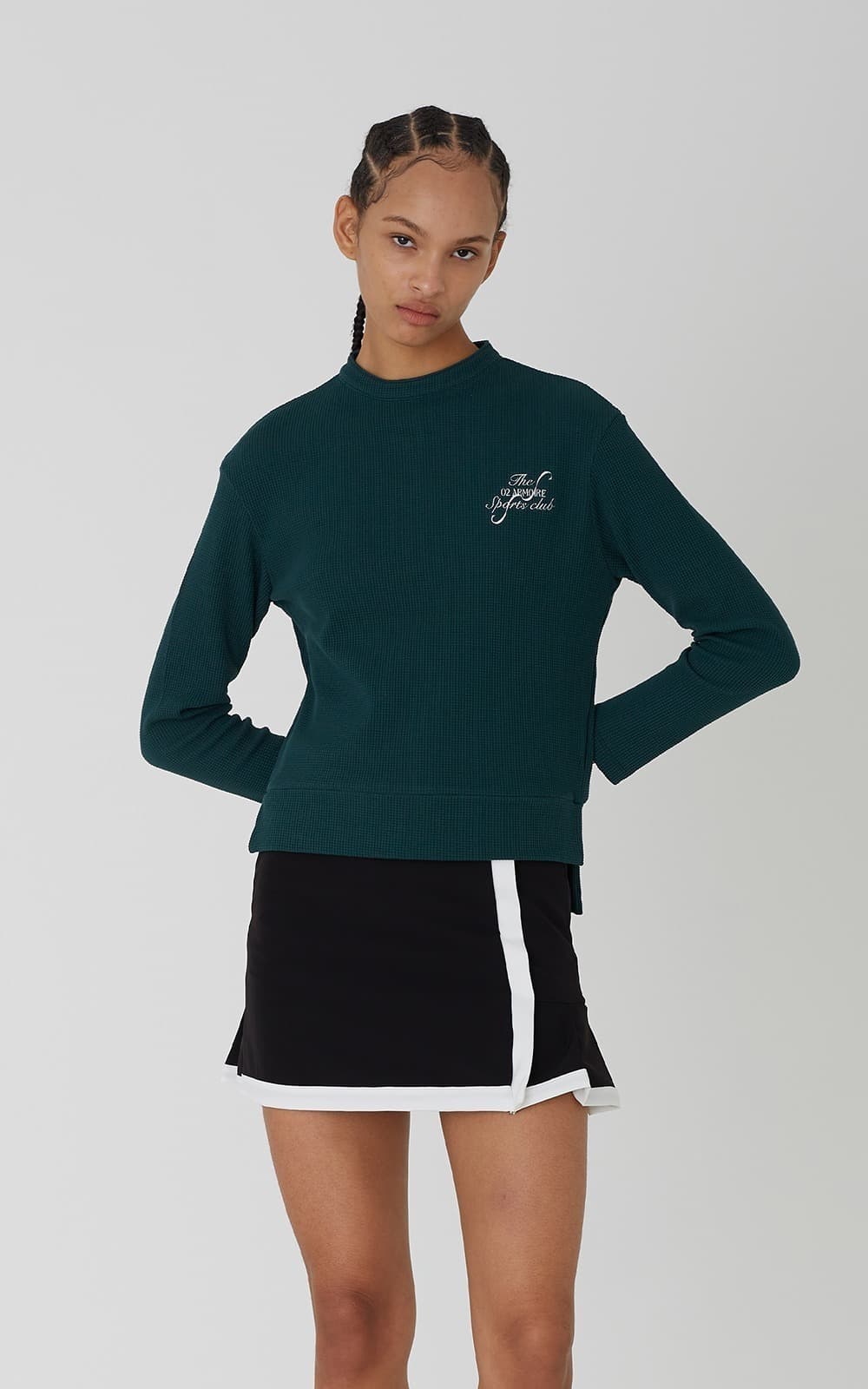 Claire Top (Green) — vue 1