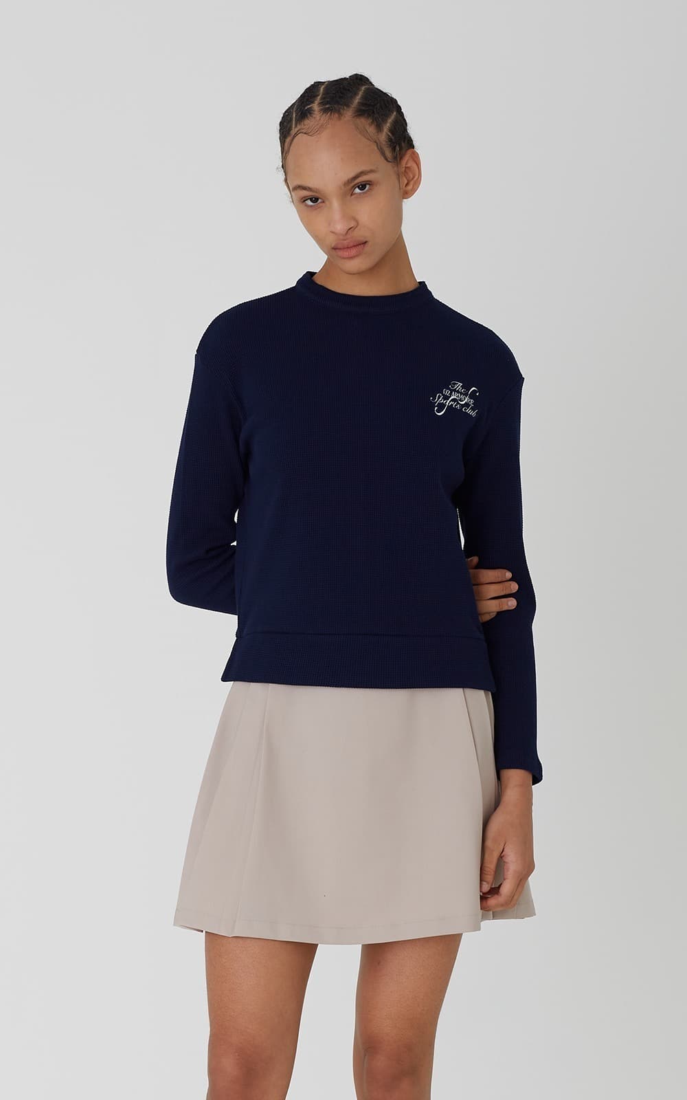 Claire Top (Navy) — vue 1