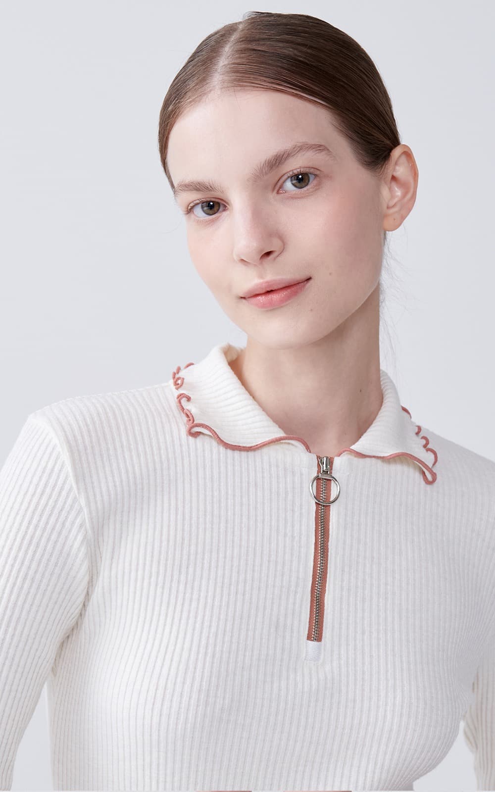 Nardin Knit Top (Cream) — vue 2
