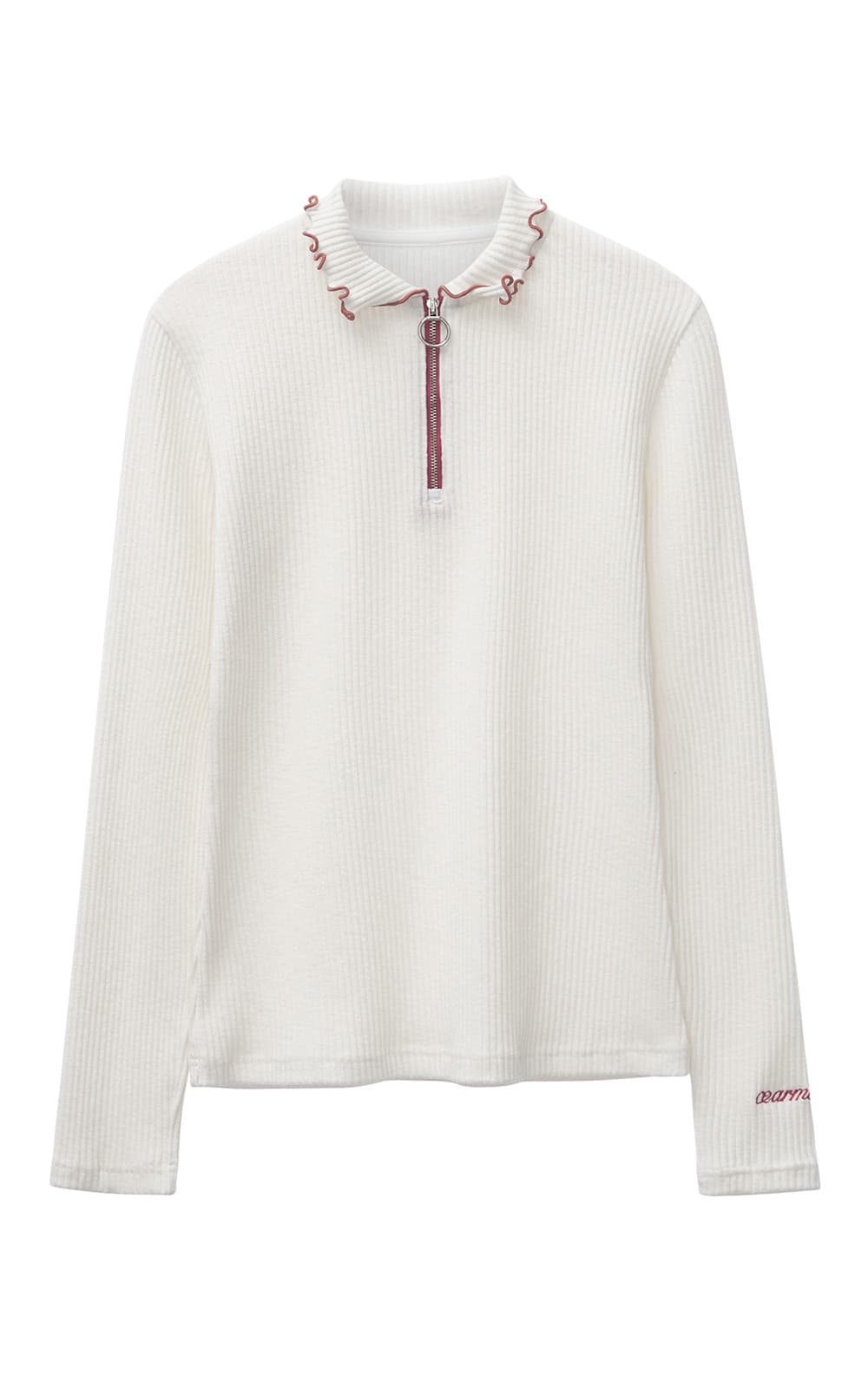 Nardin Knit Top (Cream) — vue 3