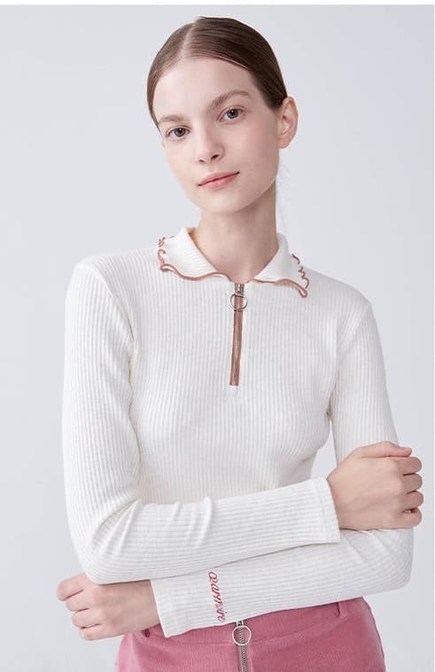 Nardin Knit Top (Cream) — vue 7