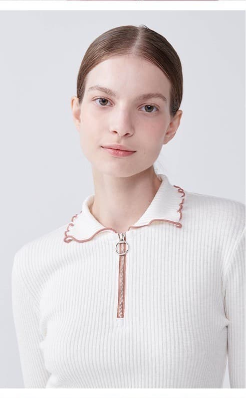 Nardin Knit Top (Cream) — vue 9