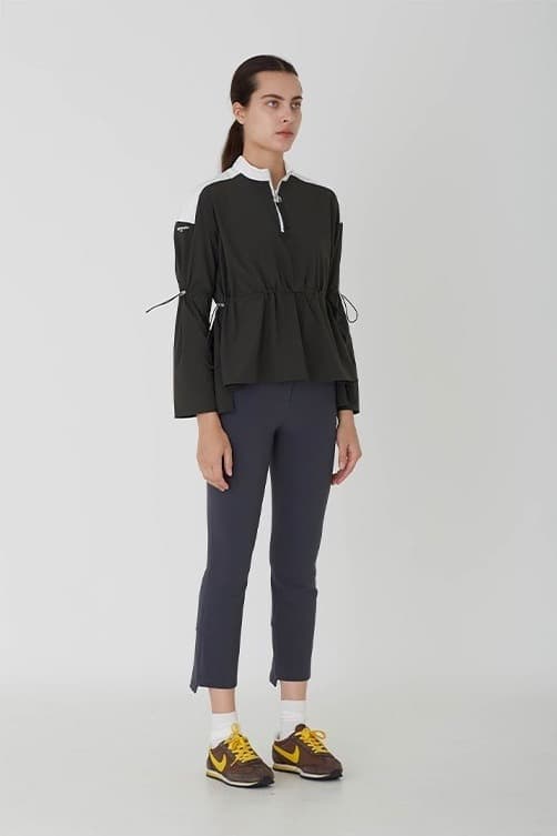 Cora Trousers (Khaki) — vue 7