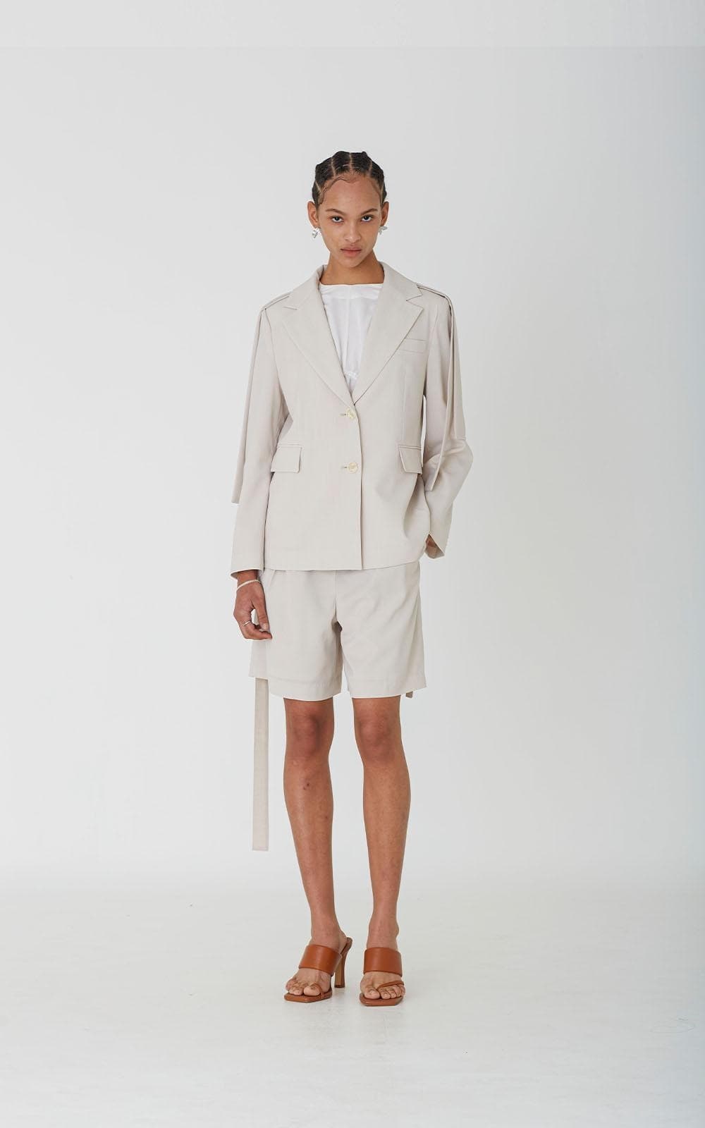 Ria Jacket (Beige) — vue 2