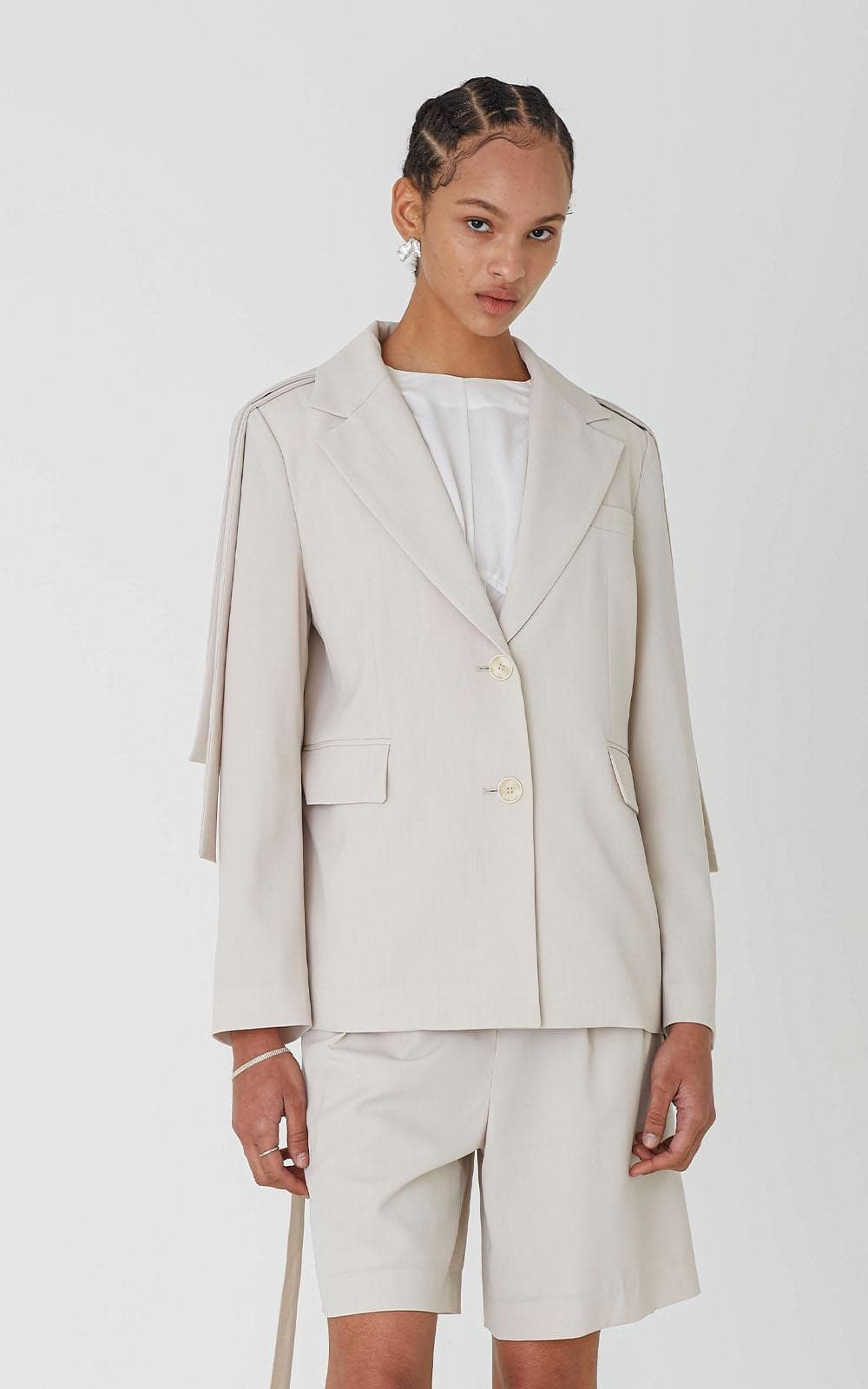 Ria Jacket (Beige) — vue 4