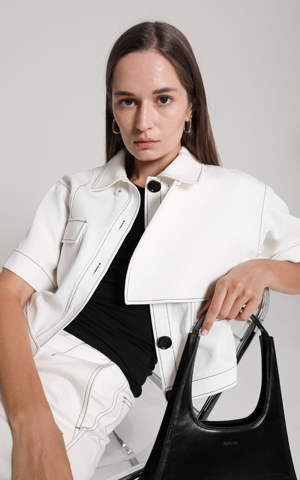 Gianna Jacket (Off White) — vue 1