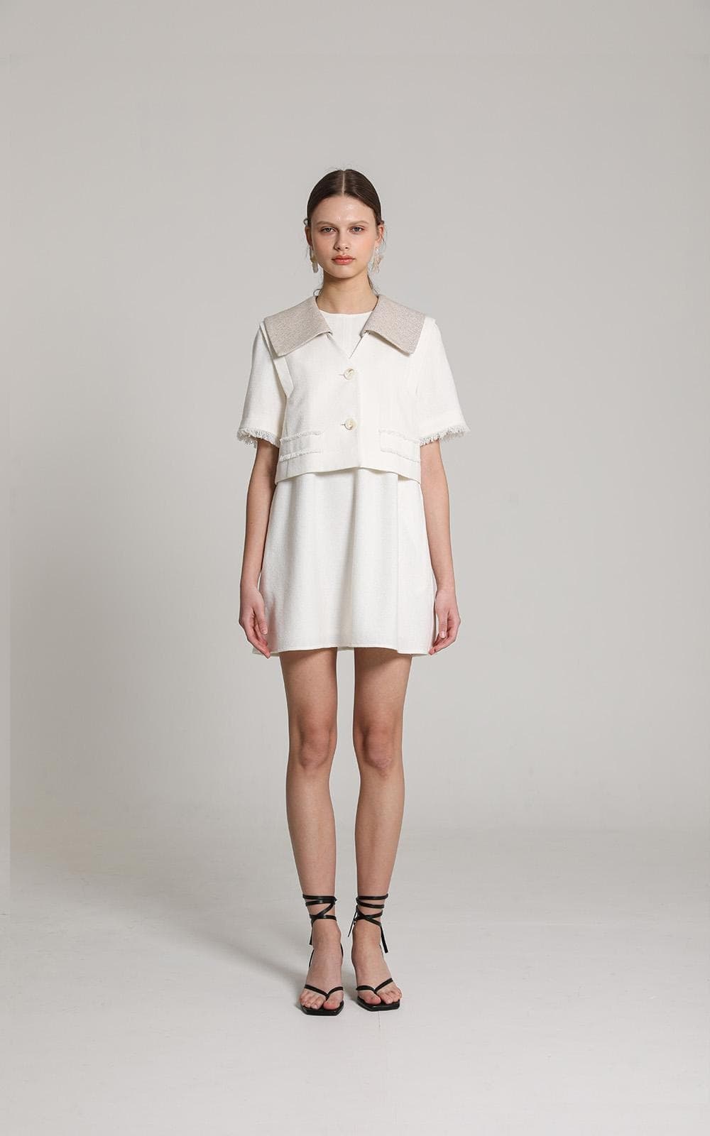Lania Jacket (White) — vue 2