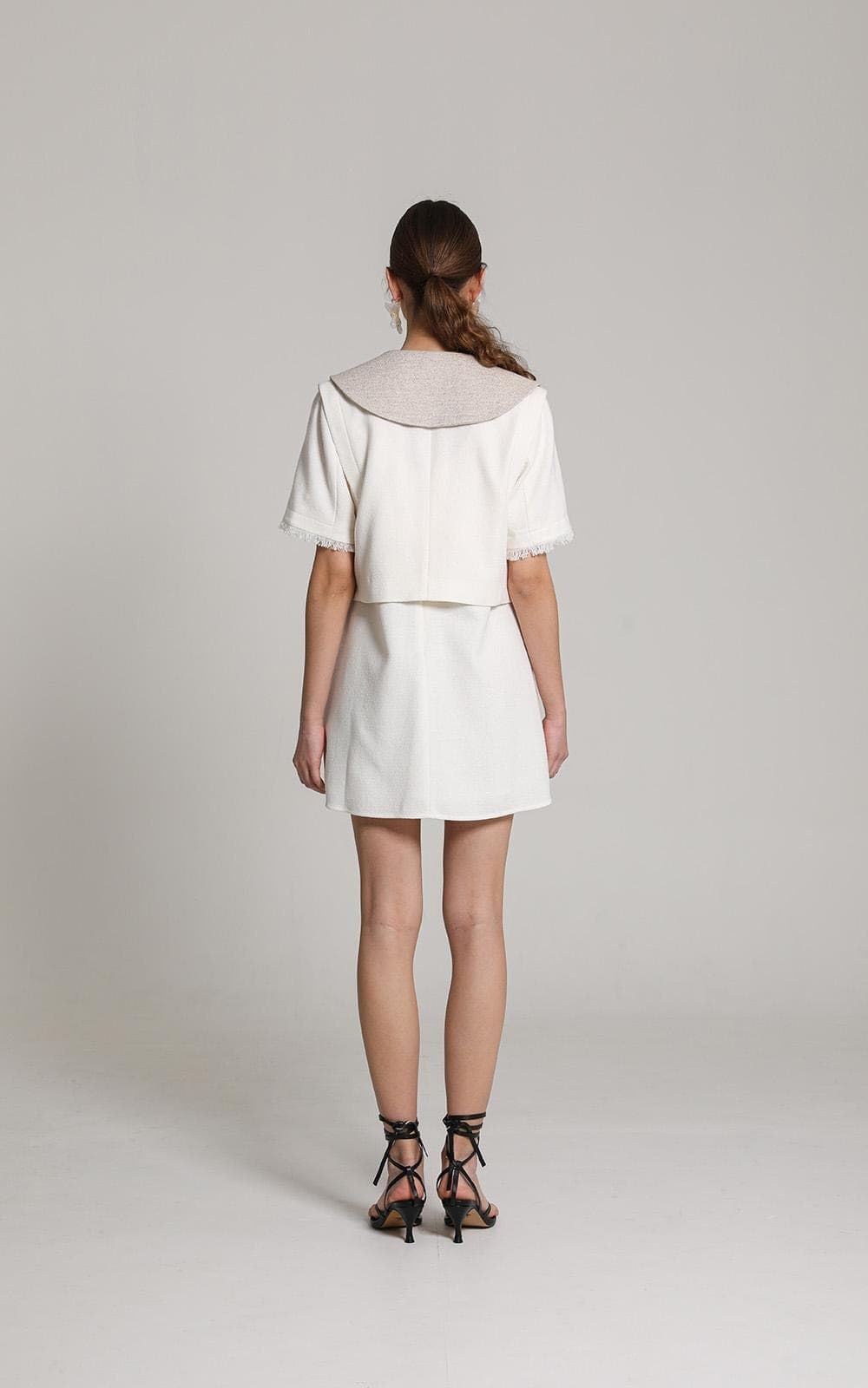 Lania Jacket (White) — vue 4