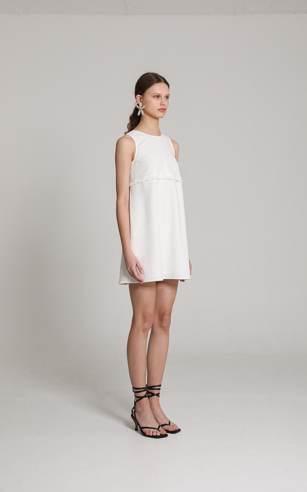 Blake Dress (White) — vue 2