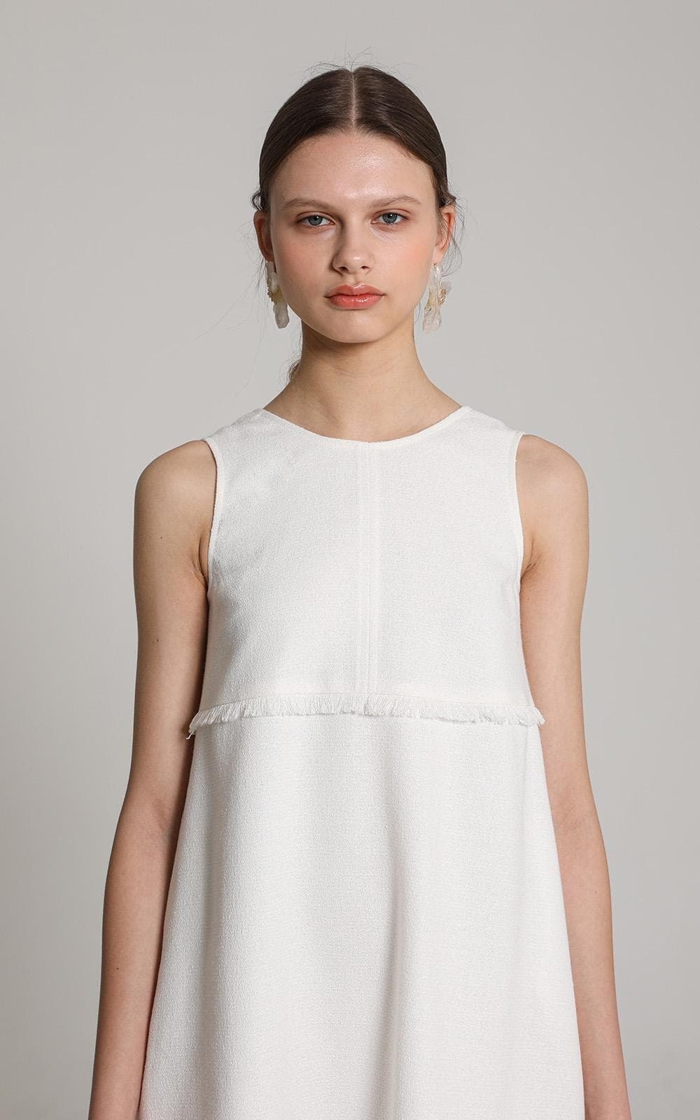 Blake Dress (White) — vue 4