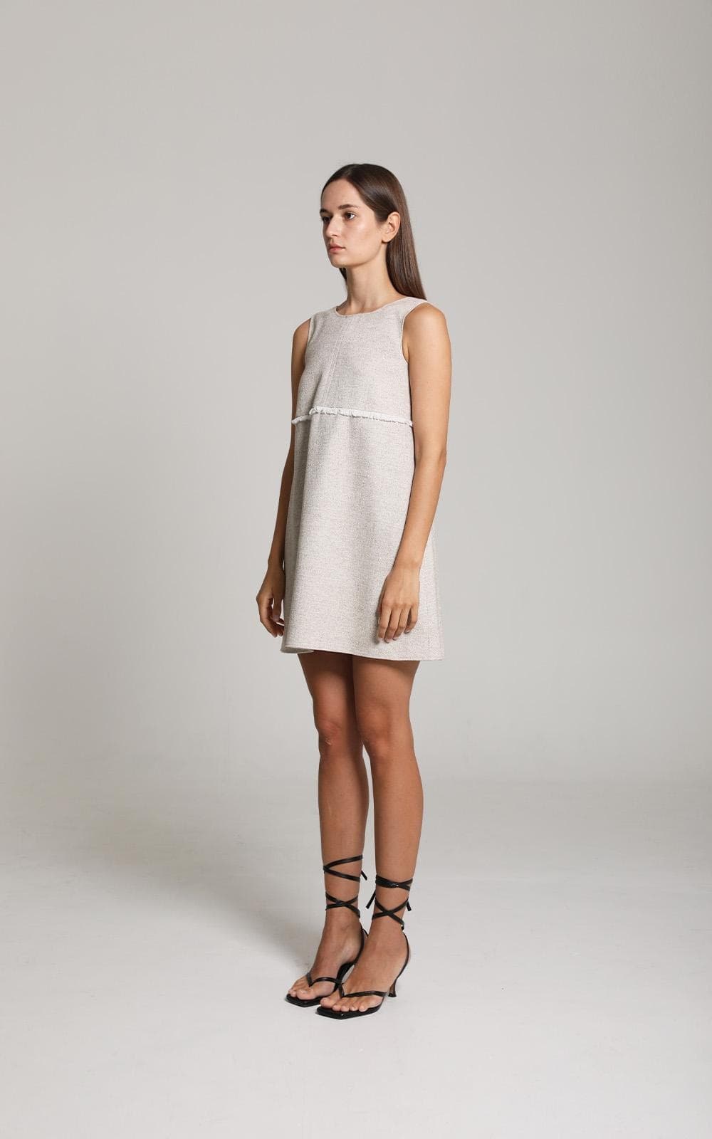 Blake Dress (Beige) — vue 2