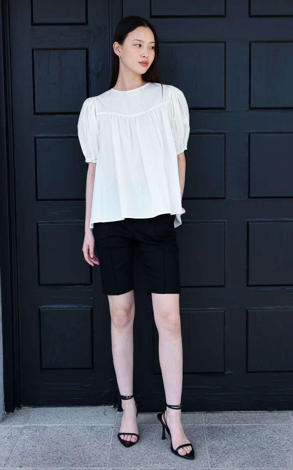 Helen Blouse (White) — vue 2