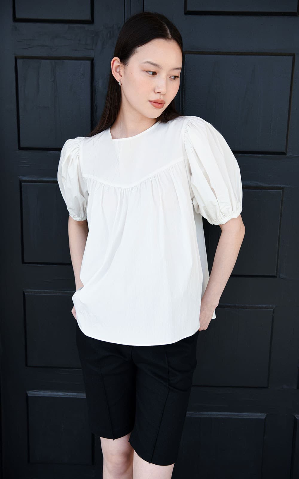 Helen Blouse (White) — vue 3