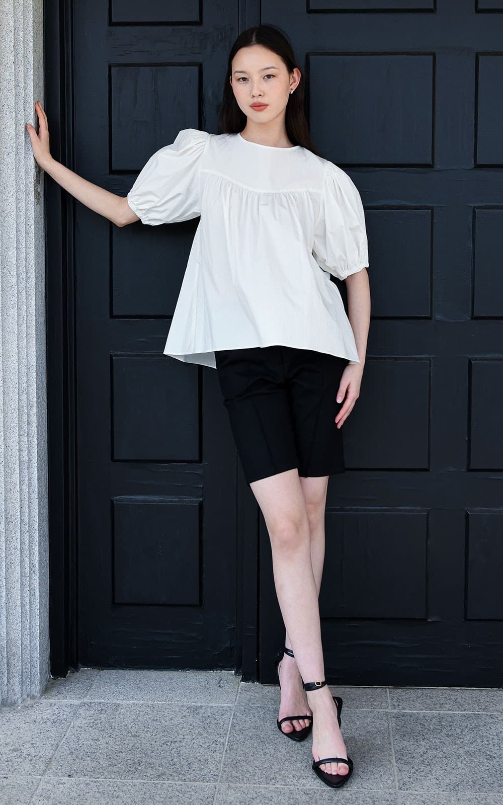 Helen Blouse (White) — vue 4