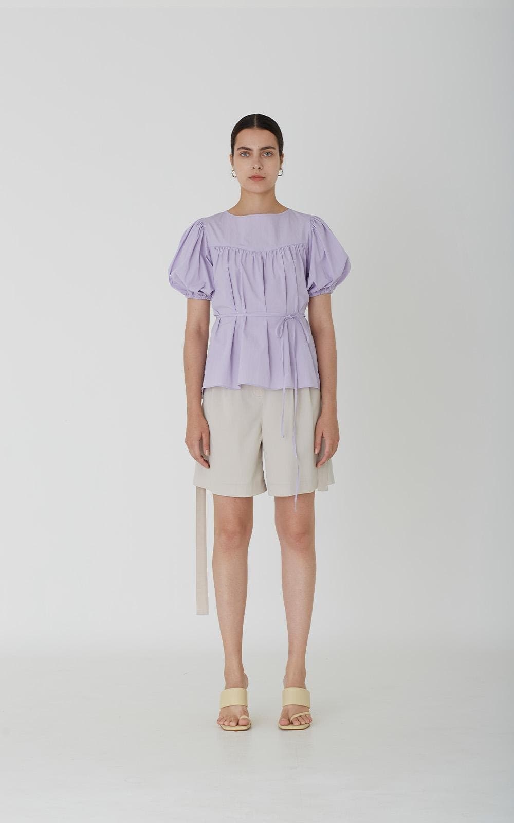 Riona Shorts (Beige) — vue 2