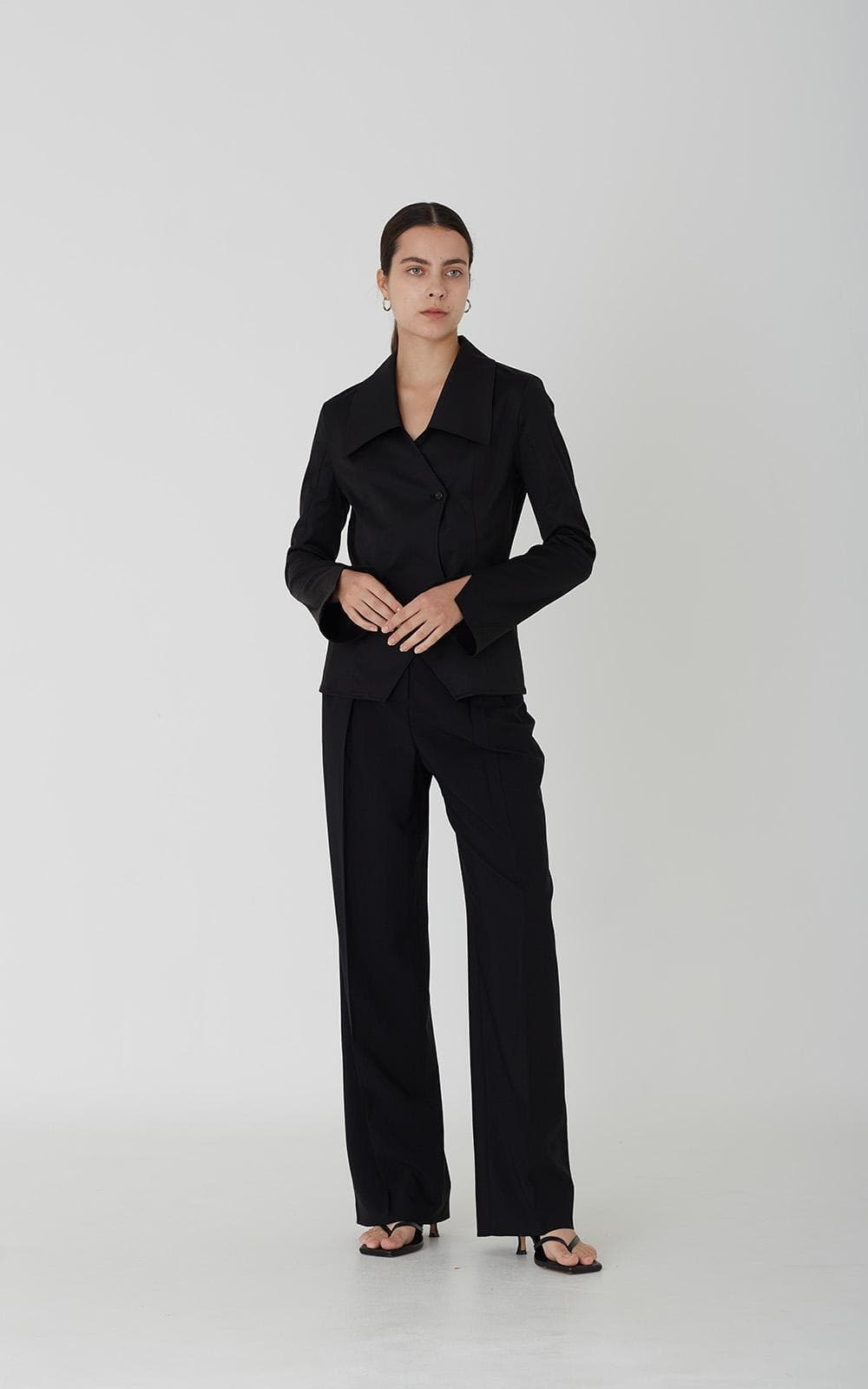Carlyn Trousers (Black) — vue 2