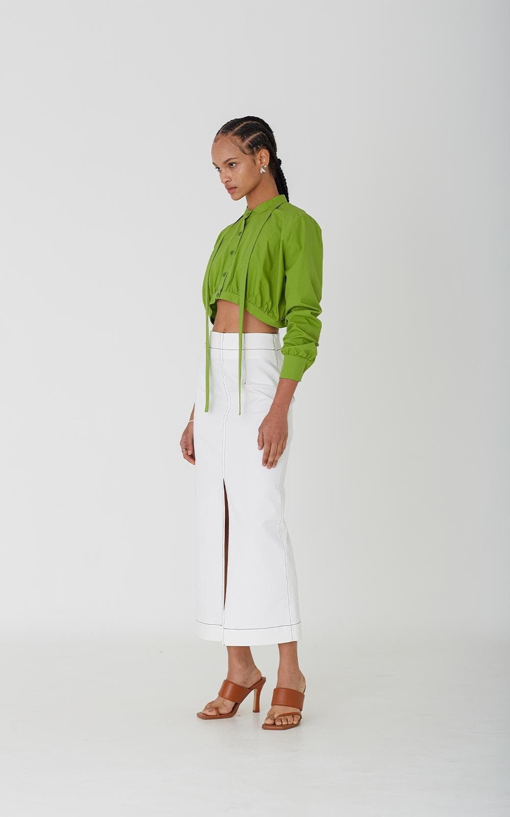 Ellen Skirt (Off White) — vue 2