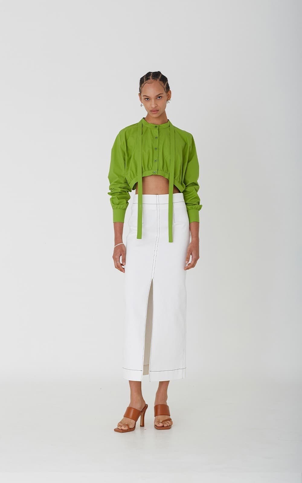 Ellen Skirt (Off White) — vue 1