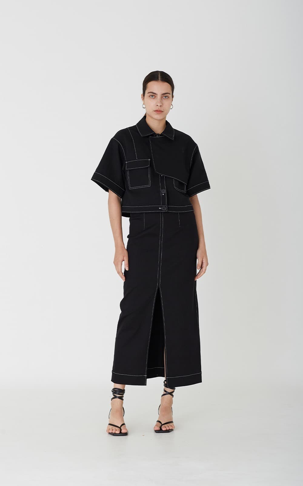 Ellen Skirt (Black) — vue 1
