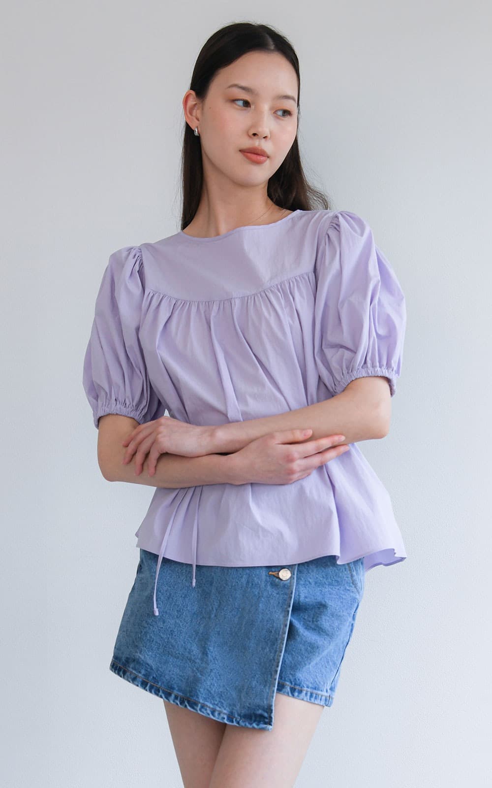 Helen Blouse (Lilac) — vue 2