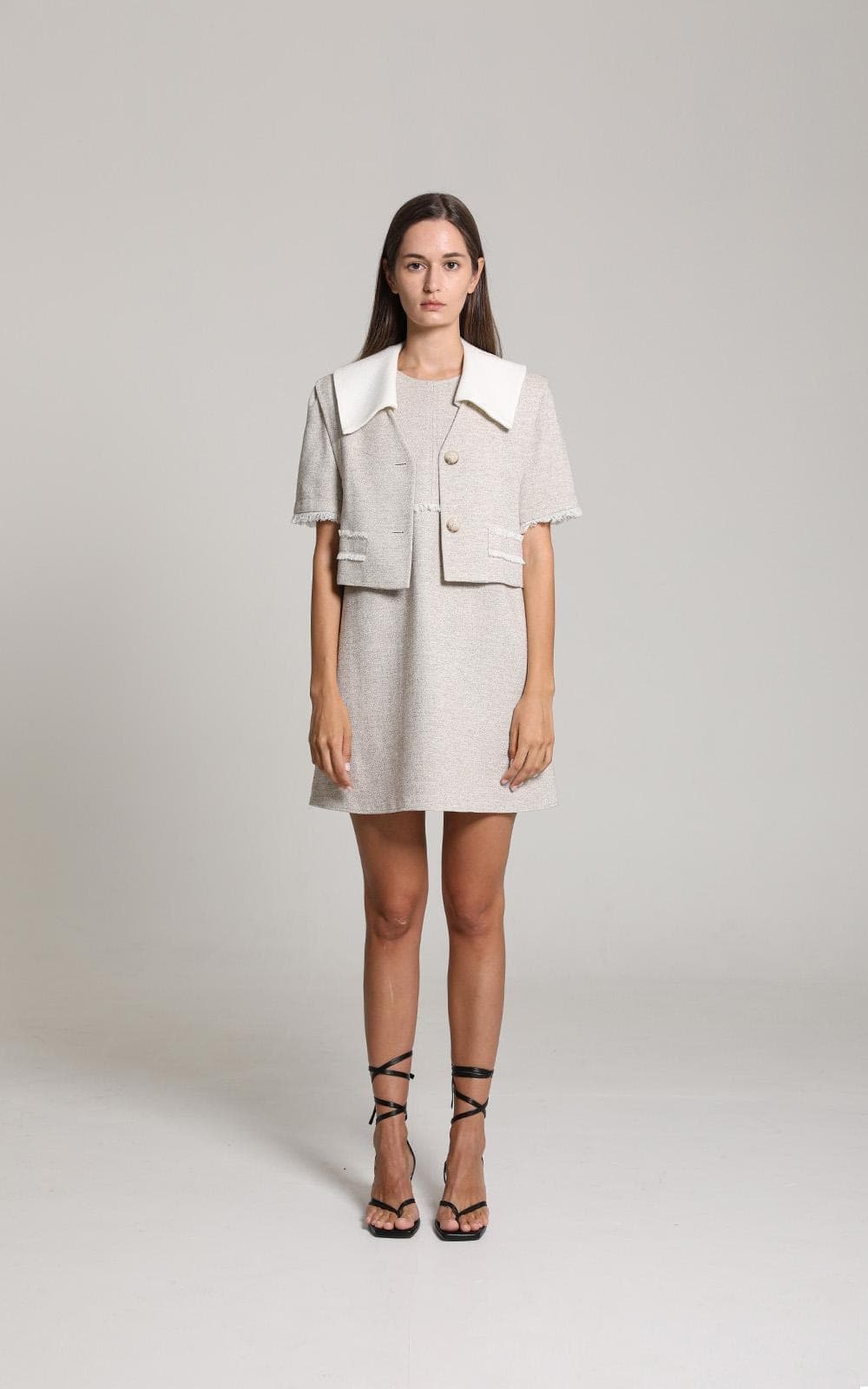 Lania Jacket (Beige) — vue 2