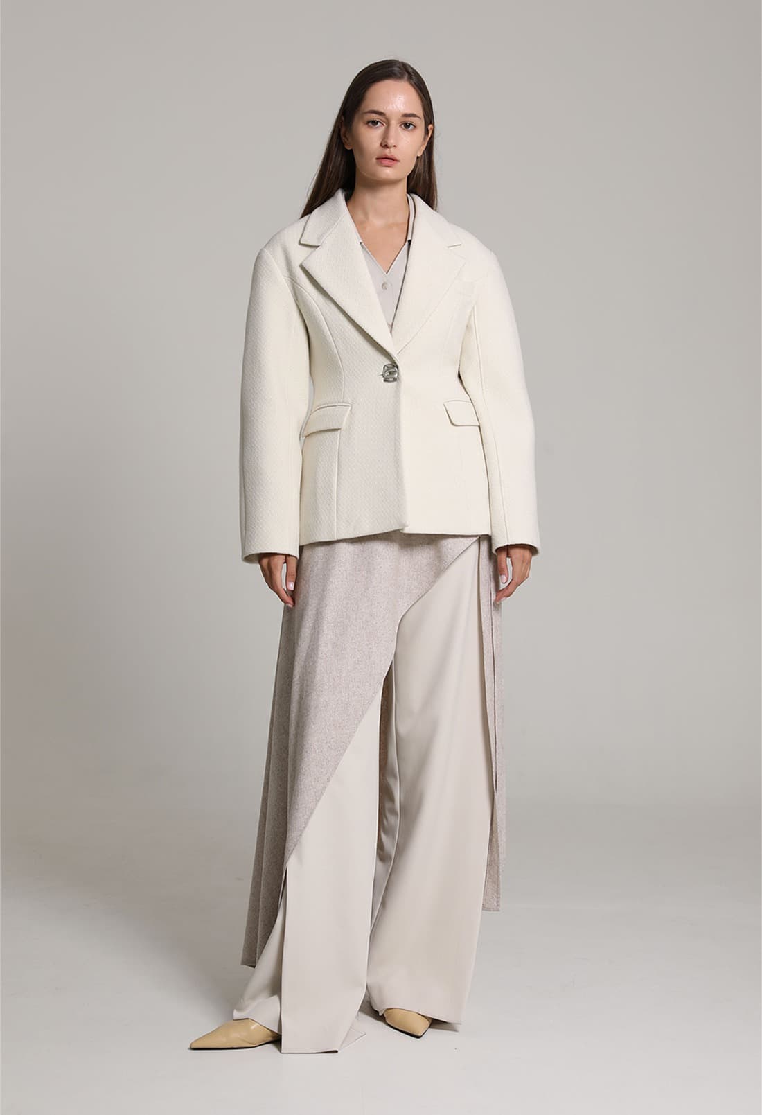 Danielle Coat (Cream) — vue 5