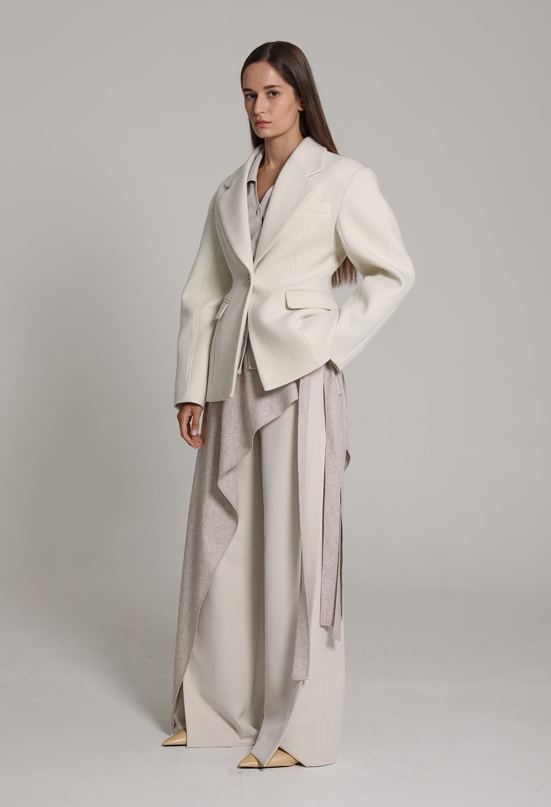 Danielle Coat (Cream) — vue 6