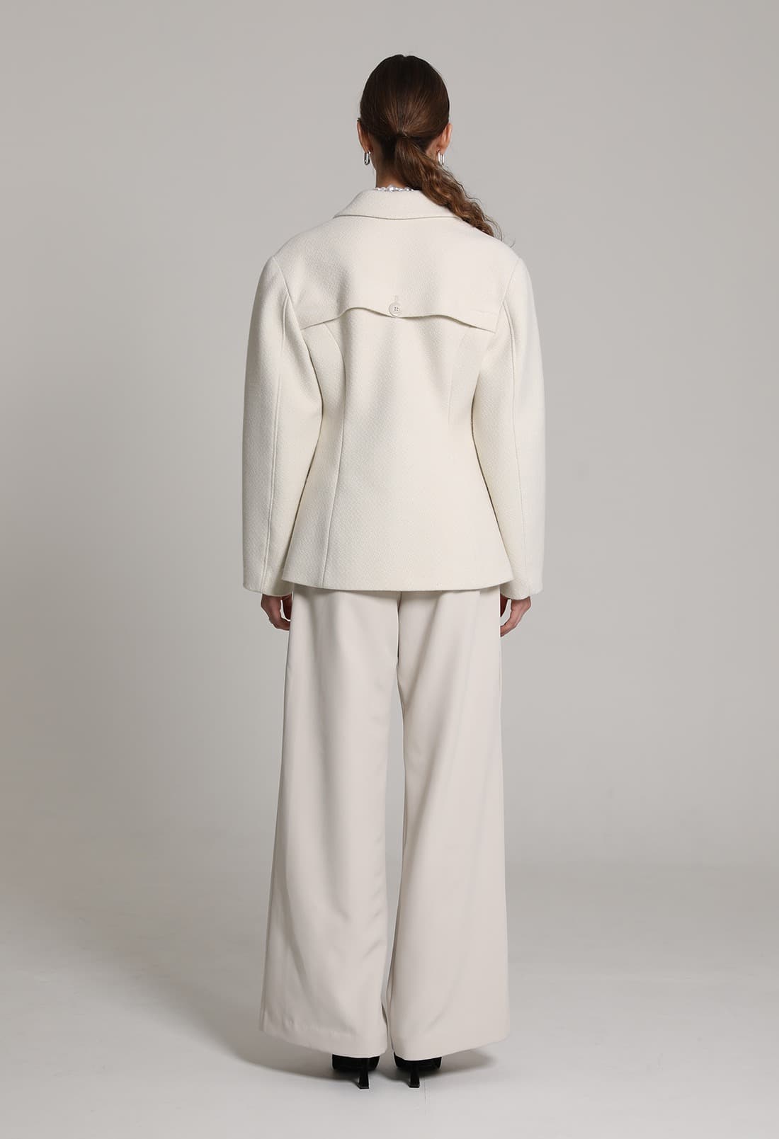 Danielle Coat (Cream) — vue 10