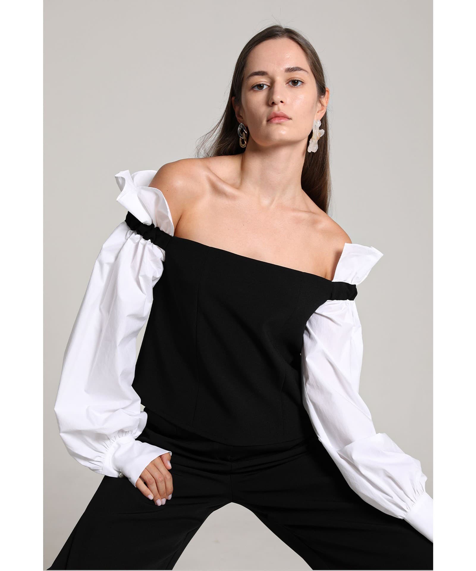 Kelsey Top (Black) — vue 9