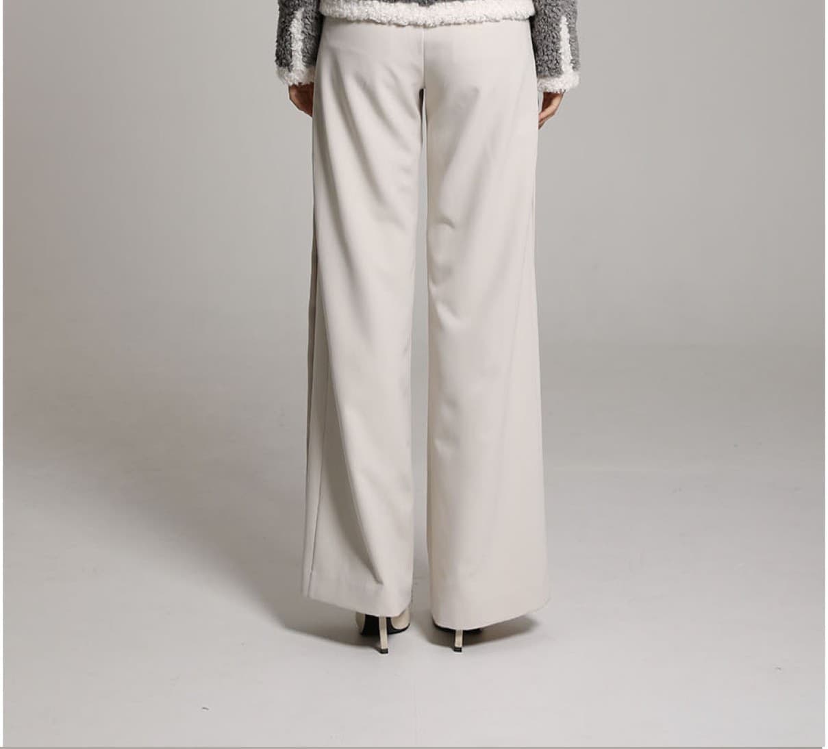 Luna Fur Jacket (Grey) — vue 8