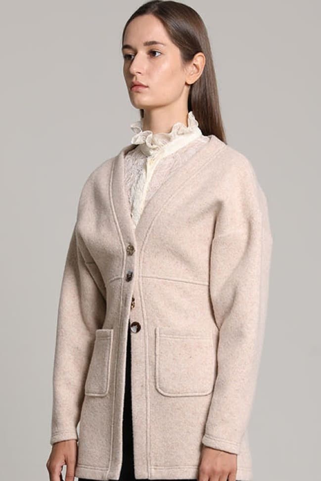Niloh Cardigan (Pink Beige) — vue 7