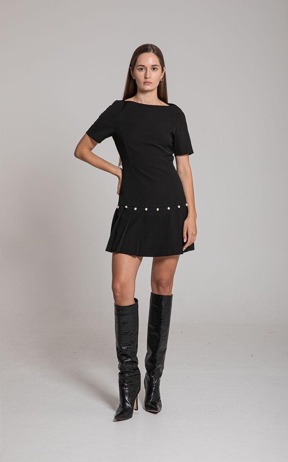 Haisely Dress (Black) — vue 2