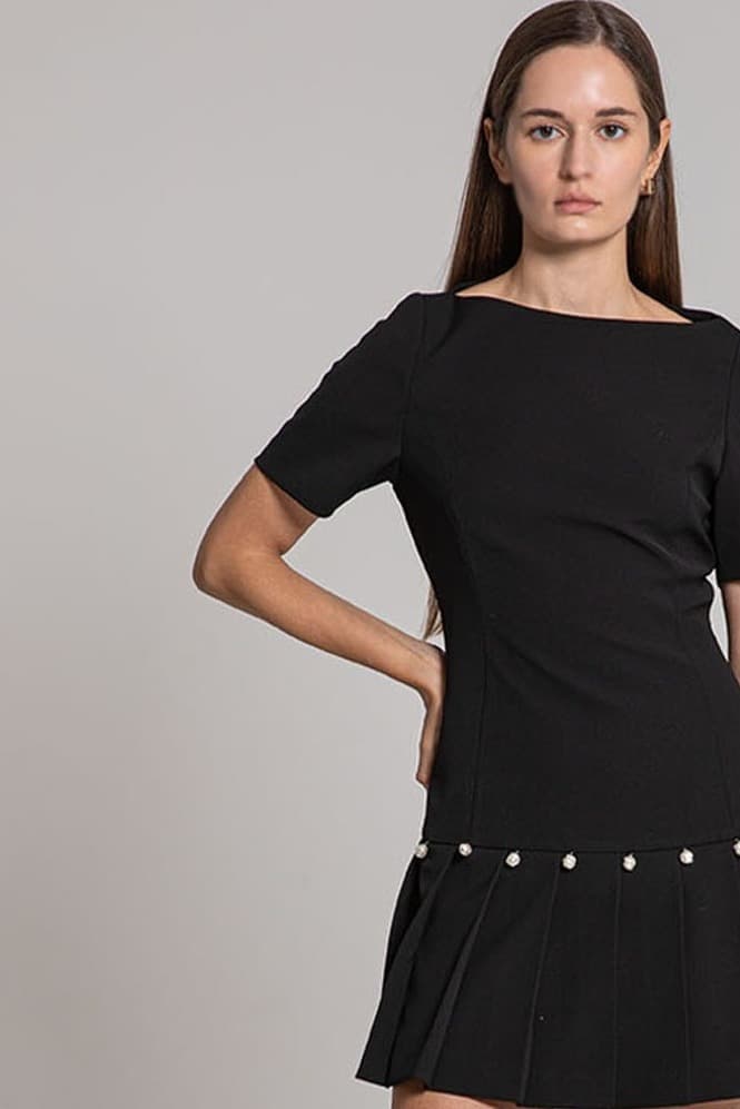 Haisely Dress (Black) — vue 5
