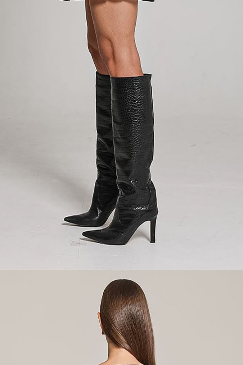 Haisely Dress (Black) — vue 7