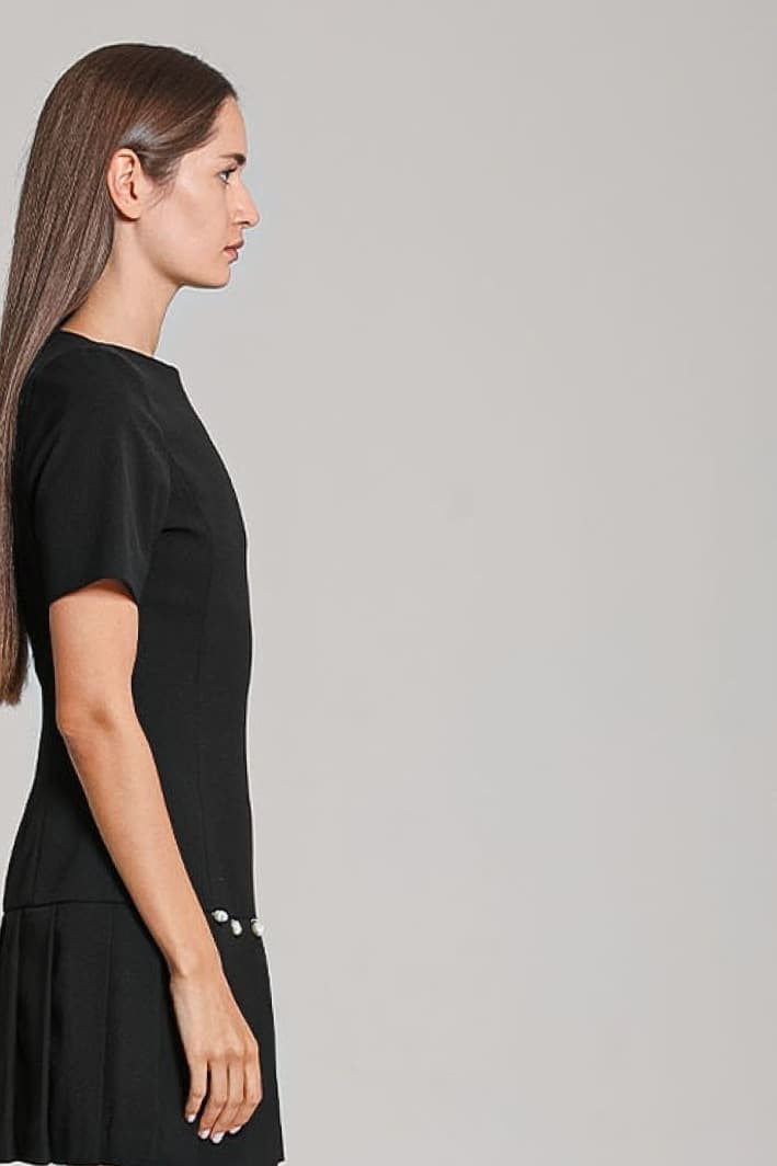Haisely Dress (Black) — vue 10