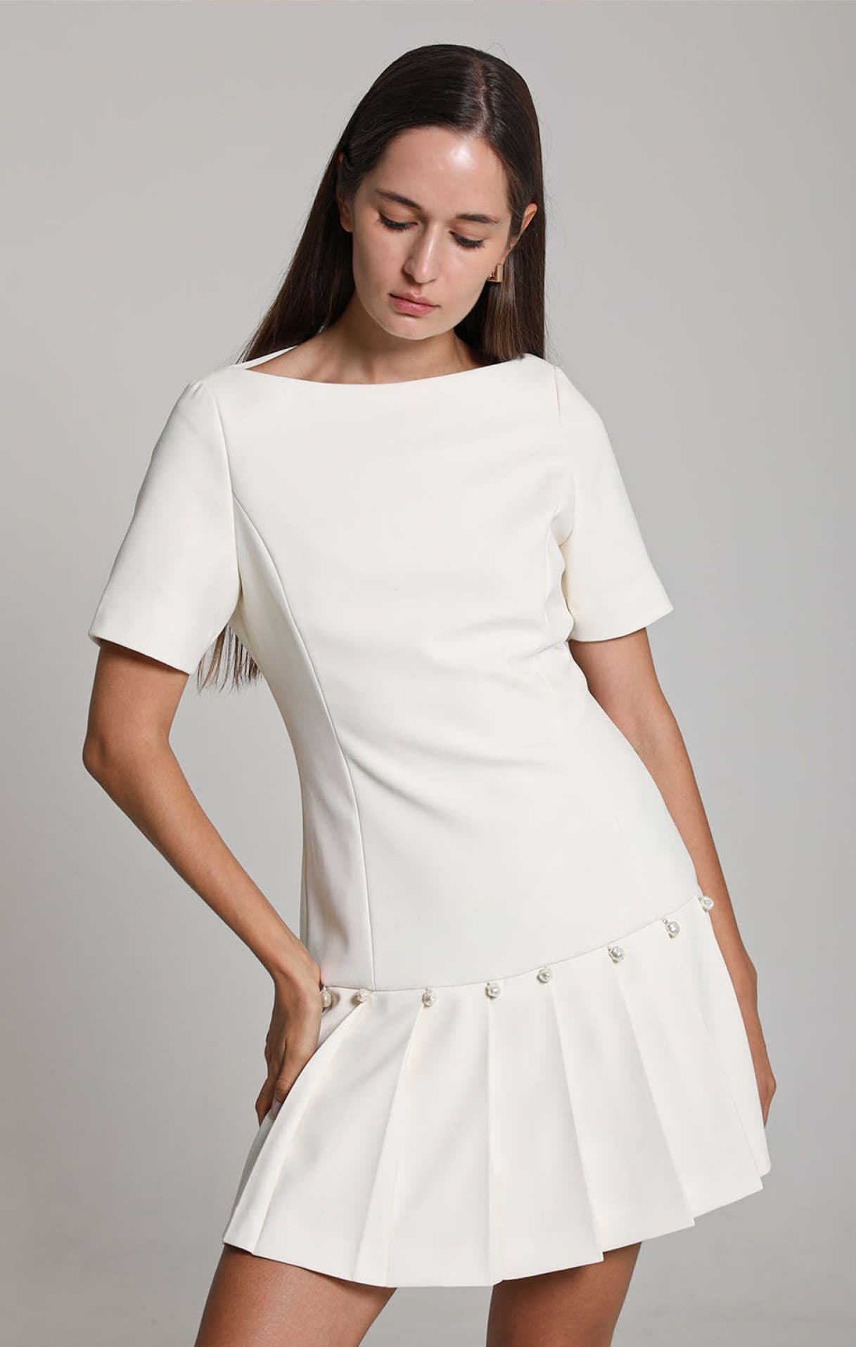 Haisely Dress (Ivory) — vue 11